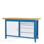 Stół warsztatowy HSS03 + szafki S12 i S13