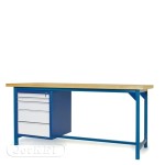 Stół warsztatowy HSS04 + szafka S13