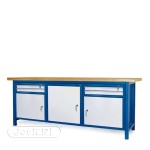Stół warsztatowy HSS04 + 2 szafki S11 + S12