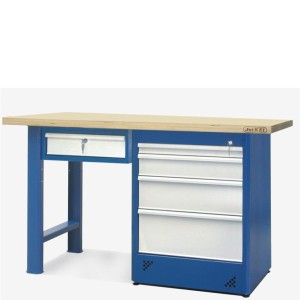 Stół warsztatowy HSS07 z szafką H12 i szufladą