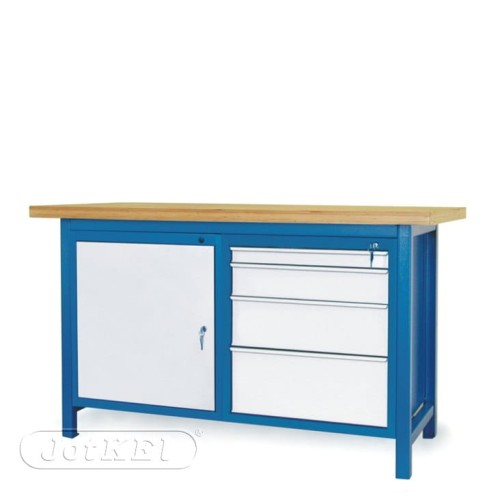 Stół warsztatowy HSS03 + szafki S12 i S14