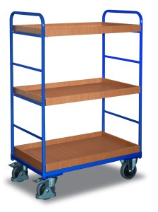 Wózek z 3 tacami wysoki