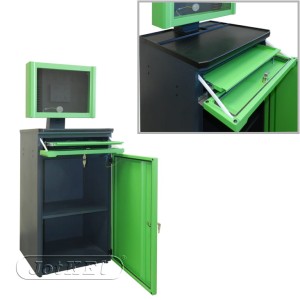 Szafa na komputer i monitor LCD 22" HSC02