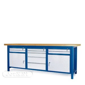 Stół warsztatowy HSS04 + 2 szafki S11 + S13