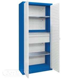 Szafa z perforacją  i zestawem 2 szuflad 800x1800 mm