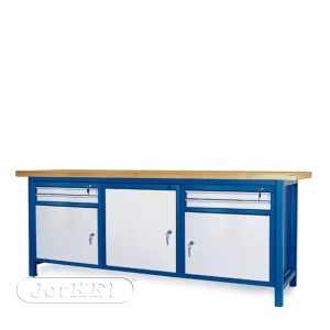 Stół warsztatowy HSS04 + 2 szafki S11 + S12
