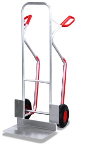 Taczka aluminiowa z płozami 480 x 300